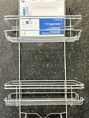 Shower Caddy Organizer - Satin Nickel